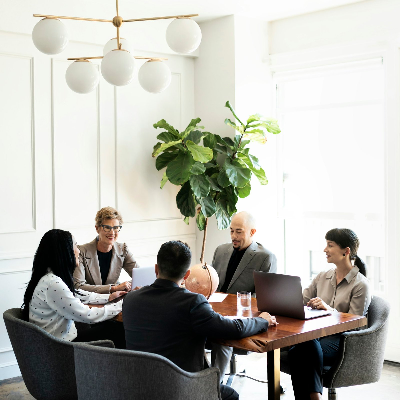 Business people in a meeting